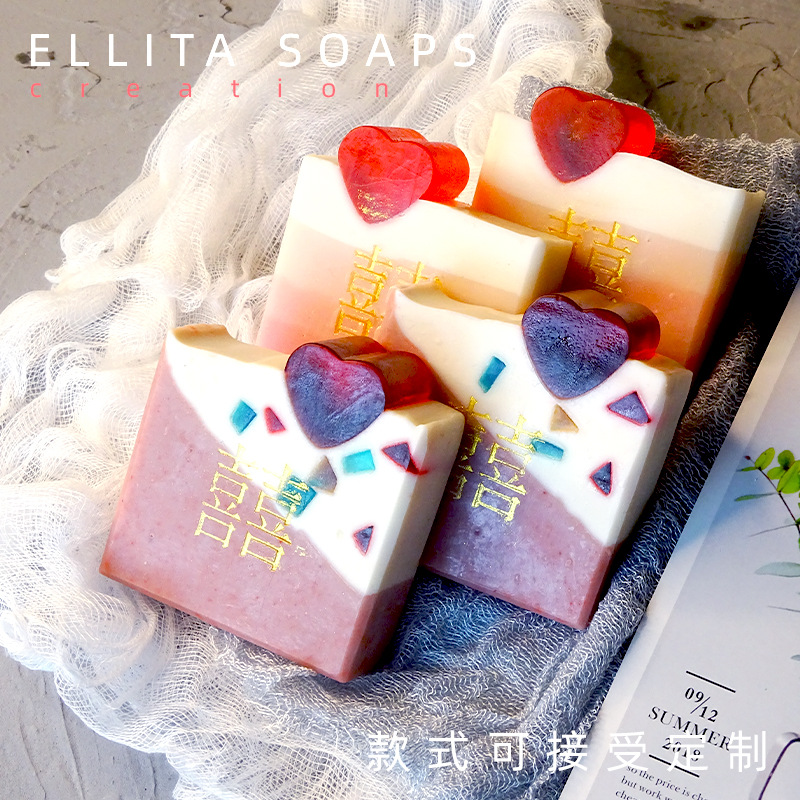 婚礼回礼新宠！爱心香皂太戳心了，送伴娘闺蜜都夸绝！