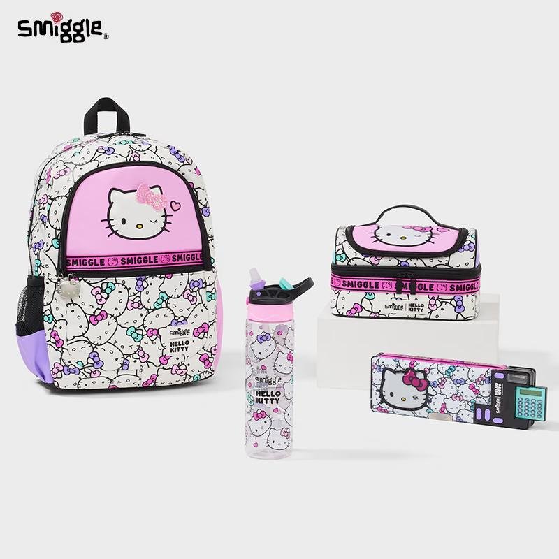澳洲SMIGGLE双肩包：小学生女孩的梦幻轻便书包，大容量餐包礼物必备！