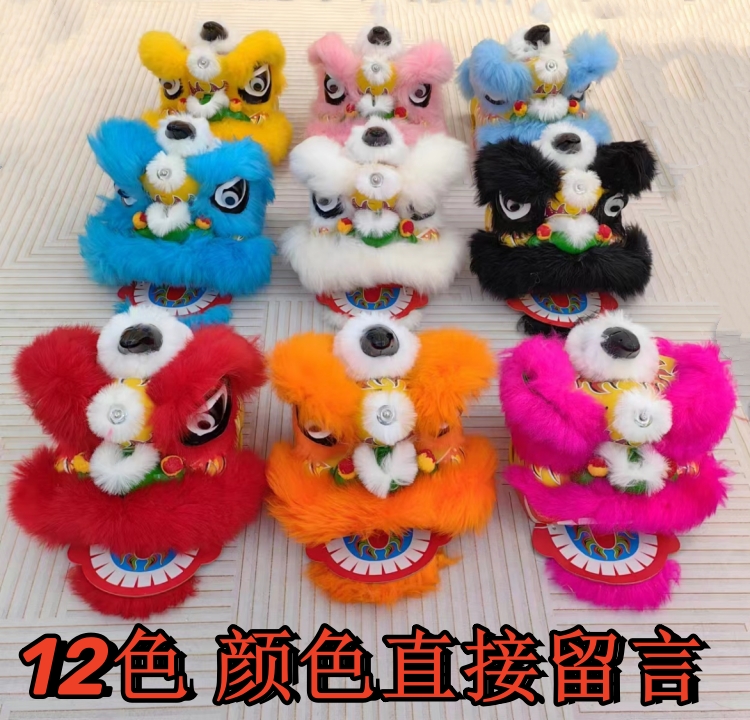 6寸9寸儿童舞狮头：传承非遗文化，幼儿园表演必备神器！✨