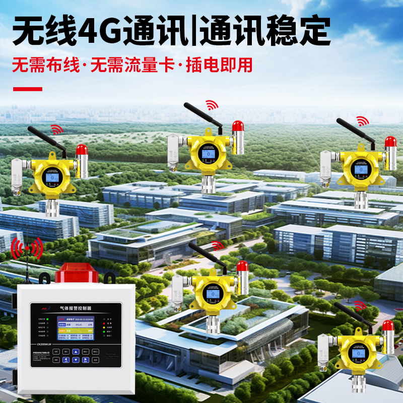 无线4G通讯气体检测仪：守护安全，智能升级！️