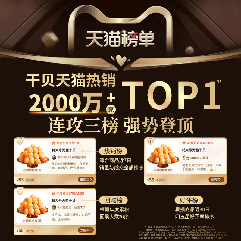 特级淡干无盐元贝碎，湛江海味的鲜美诱惑，足干海鲜酱必备！✨