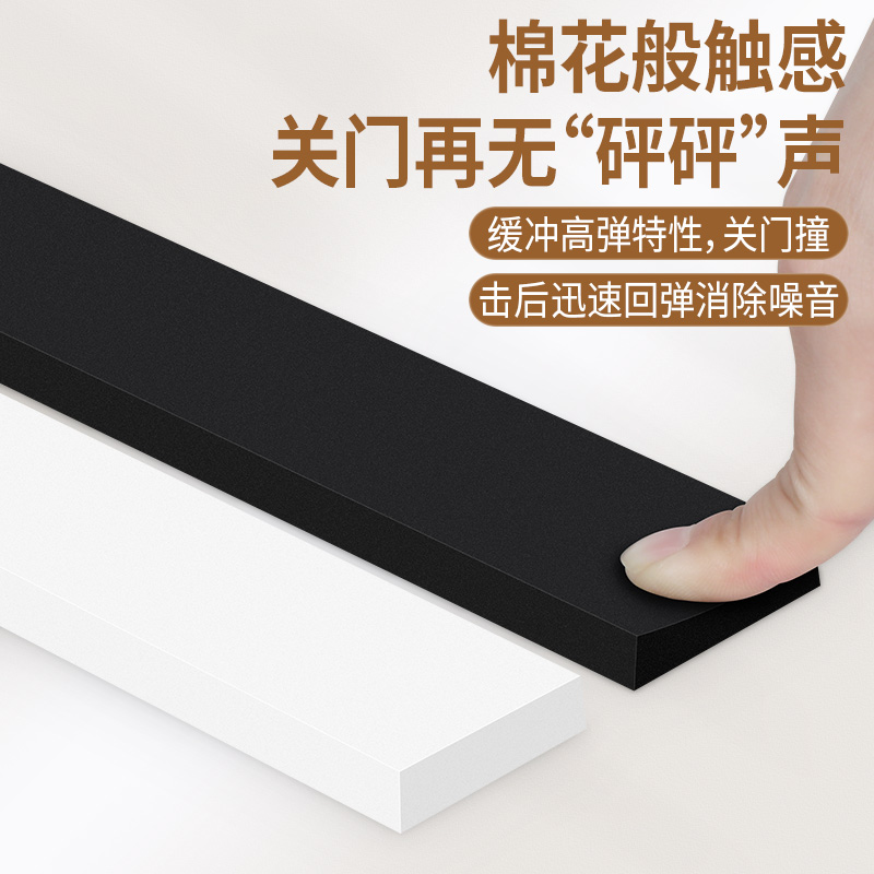 关门静音神器！卧室房门隔音密封条，告别噪音困扰！