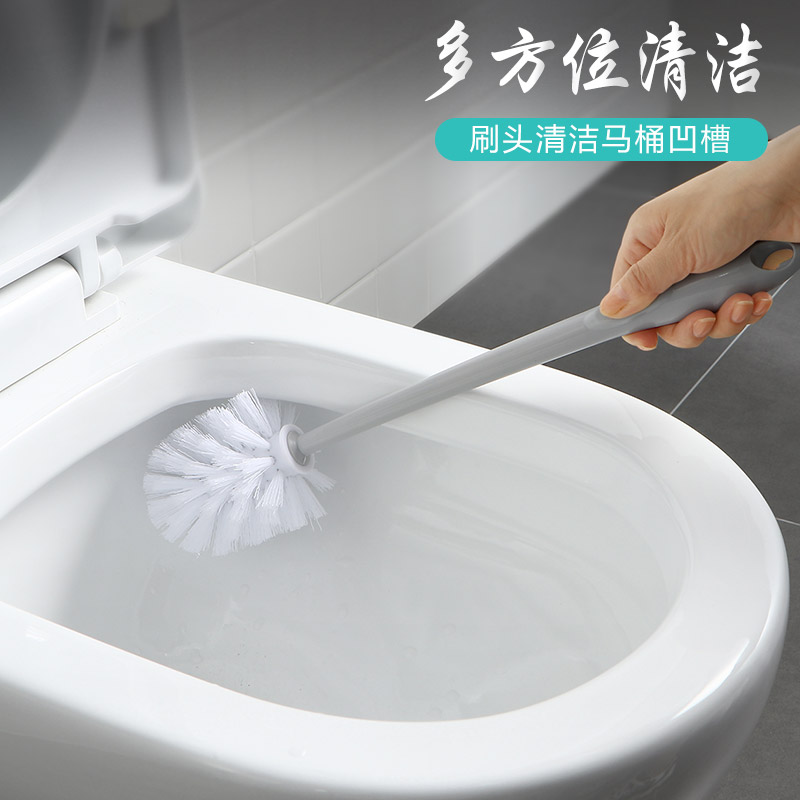 壁挂式马桶刷置物架：免打孔神器，让卫生间告别死角烦恼！