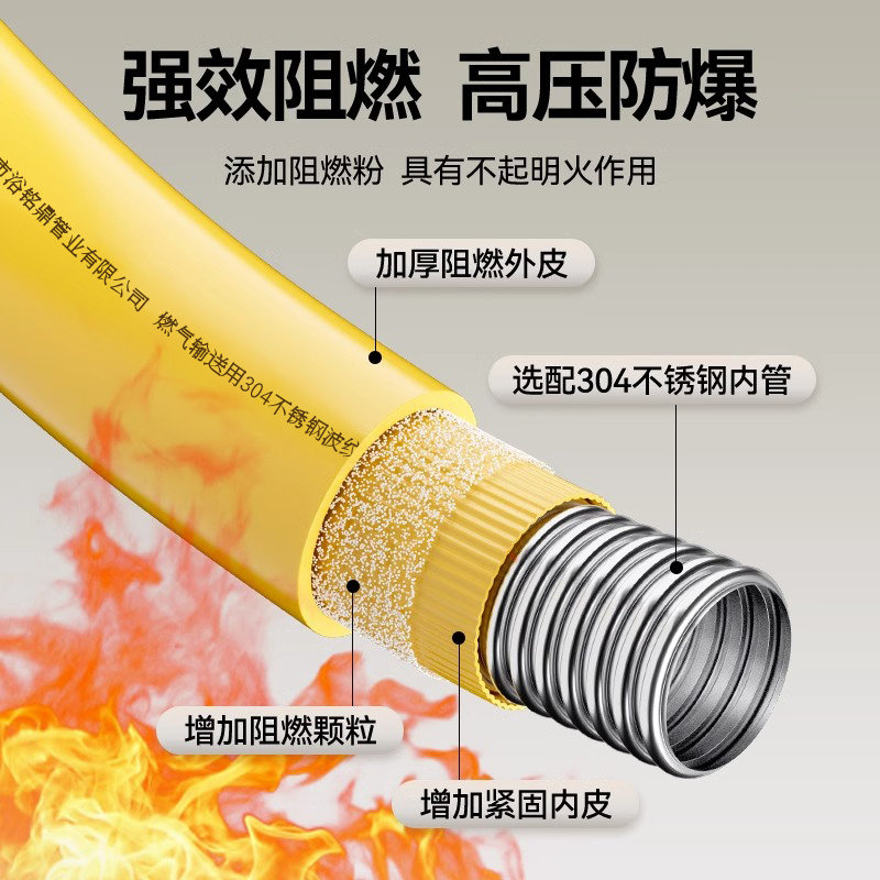 家用燃气管大揭秘：安全与耐用的完美结合！
