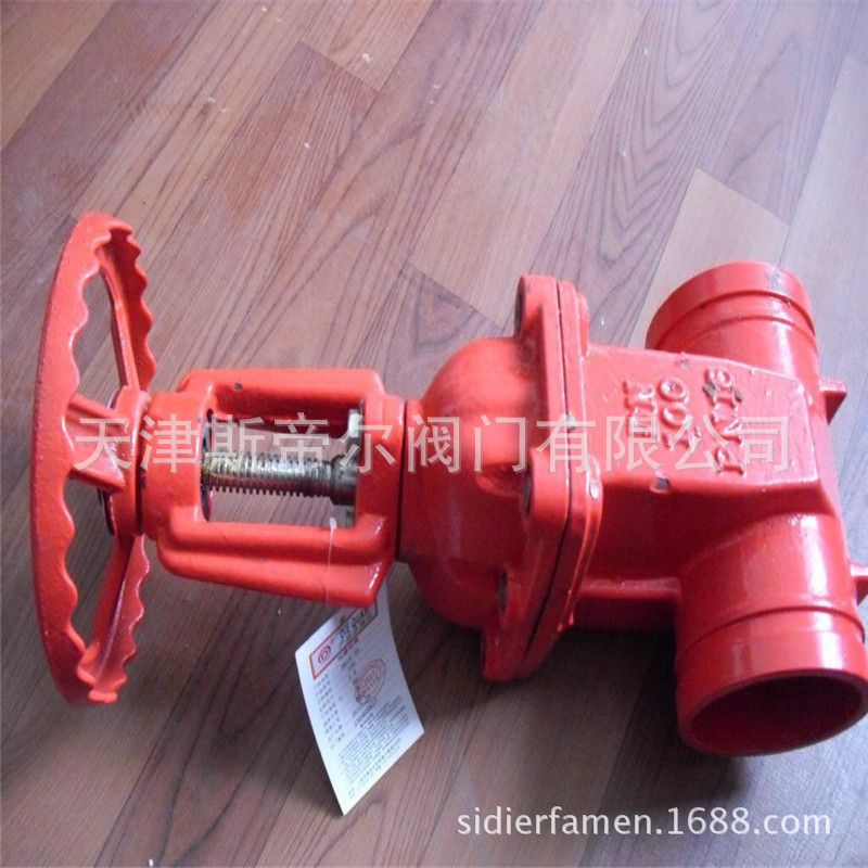 卡箍沟槽暗杆闸阀软密封弹性座封闸阀：球墨铸铁材质201不锈钢阀杆的秘密武器！