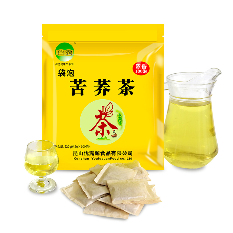 大凉山苦荞茶真香！饭店都在用的养生神器，干吃熬粥都超赞！