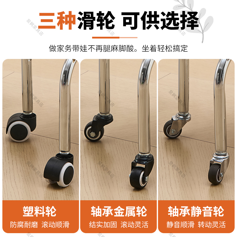 修车滑轮凳子大揭秘：汽修座椅工作凳，汽车美容必备神器！
