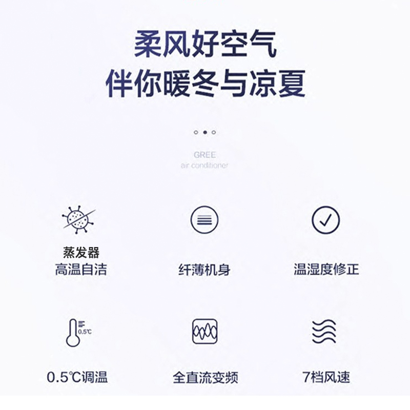 格力一拖一风管机1.5匹P变频新一级能效中央空调：家庭舒适新选择！