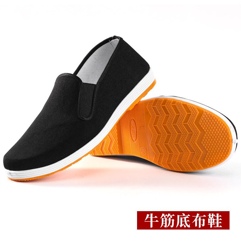 老北京棉鞋男款冬季必备：东北爸爸的温暖守护，橡胶防滑，纯羊毛加绒加厚