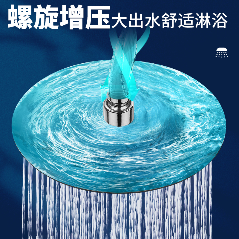 加压喷头手持304不锈钢莲蓬头：洗澡神器，让沐浴变成享受！✨