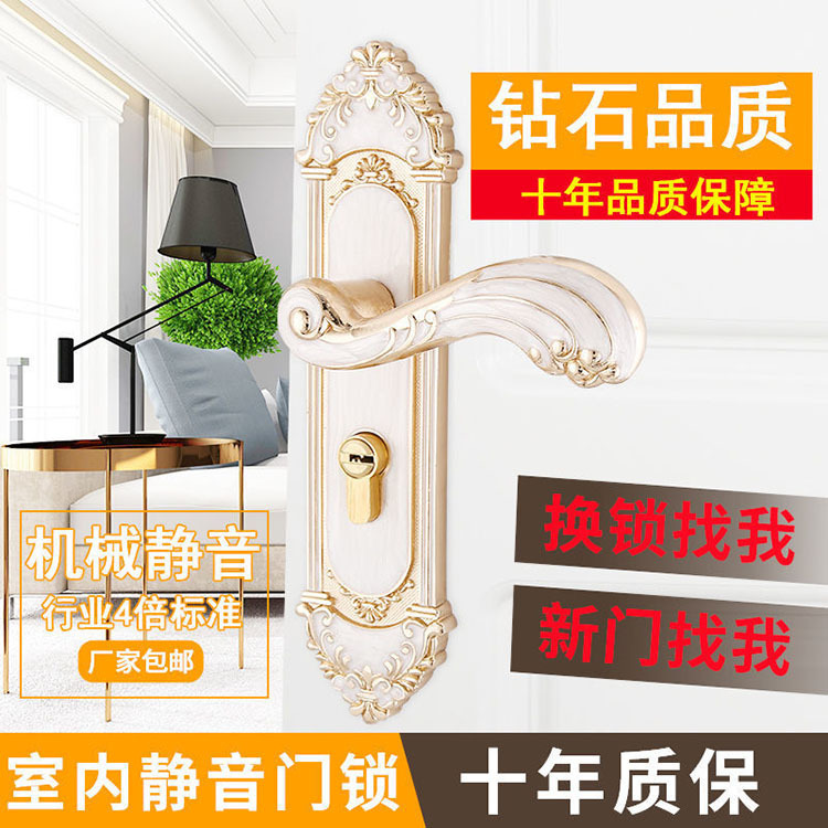 欧式房门锁：琥珀黄古执手，开启你的静谧生活新篇章✨