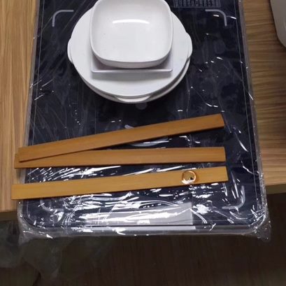 RFID智能餐盘点菜宝自助结算神器，明档客如云美团菜么么智盘餐饮感应器，解放双手的未来厨房！‍✨
