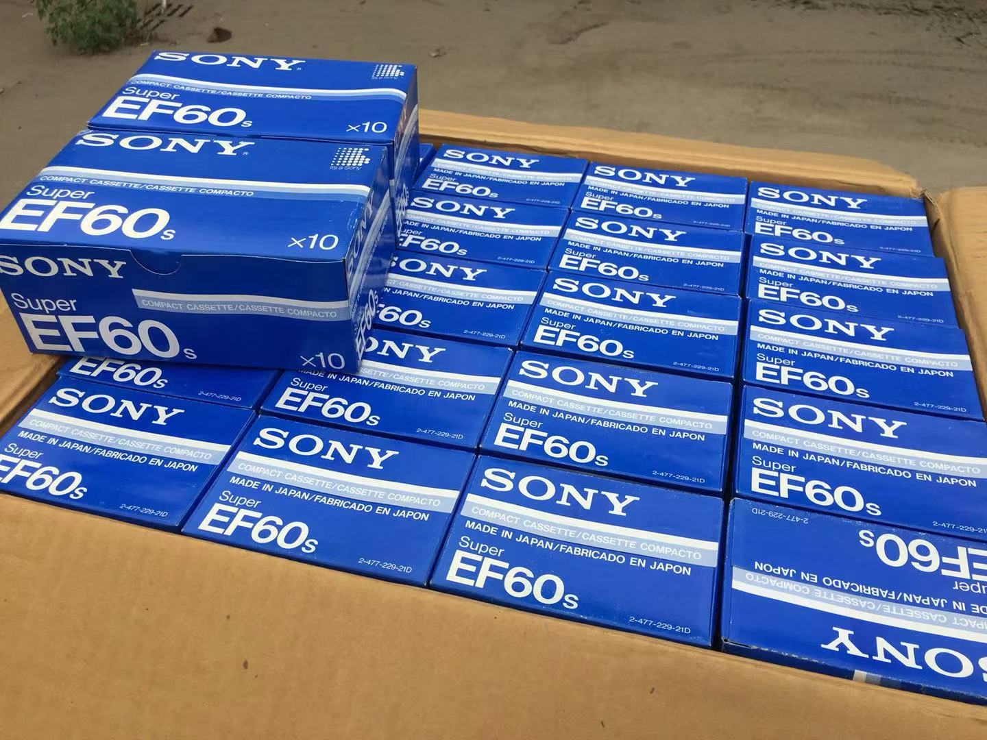 SONY超级EF 60分钟空白磁带：复古回潮，记录生活每一刻！