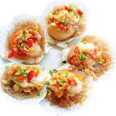 半壳虾夷扇贝：海鲜界的奢华享受，让你一次吃个够！️