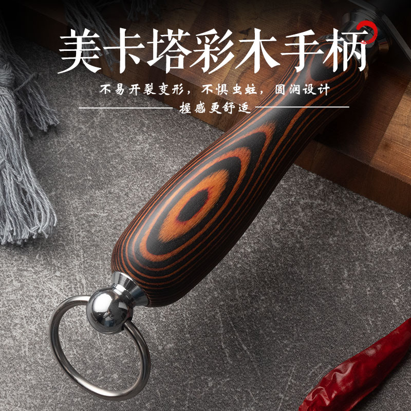 德国原装进口磨刀棒！屠夫同款神器，厨房小白也能变大厨