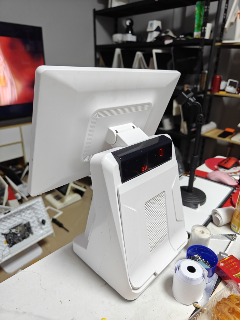 二手Windows 7系统触摸收银机智能一体机，餐饮超市生鲜百货奶茶农资的救星？