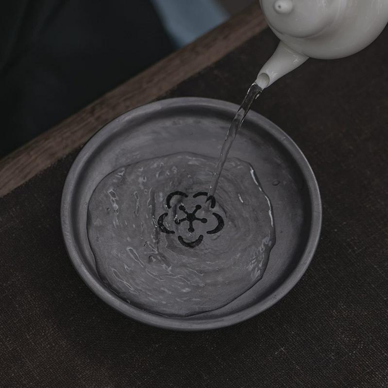 紫铜壶承养壶垫！复古茶盘太香了！喝茶人必备神器！