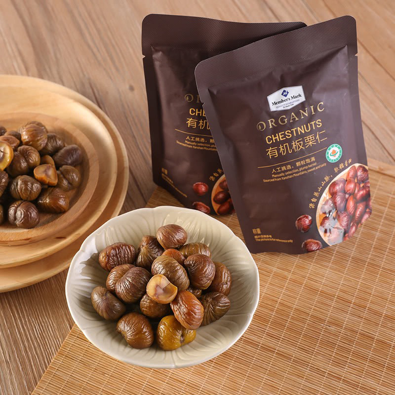 山姆代购有机板栗仁：软糯香甜，零食界的营养担当！