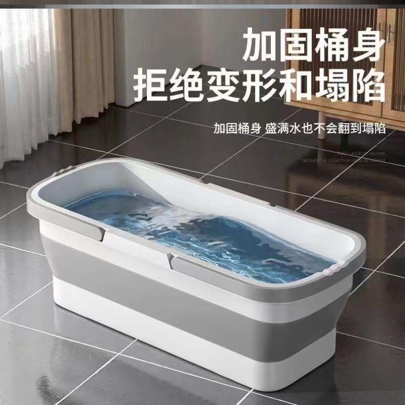 长方形排水拖把桶带轮子：阳台清洁神器，轻松搞定家务难题！✨