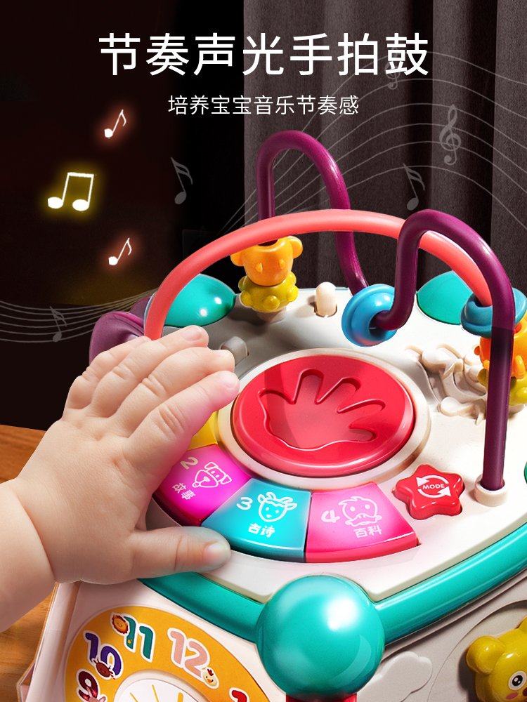 婴儿玩具手拍鼓：开启宝宝6-12个月的音乐之旅，益智早教新选择！