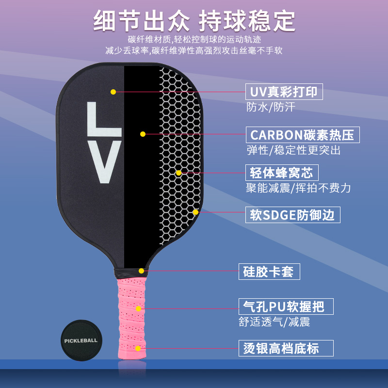 Selkirk联名LUXX匹克球拍，碳纤维T700专业竞技新宠，速来围观！✨
