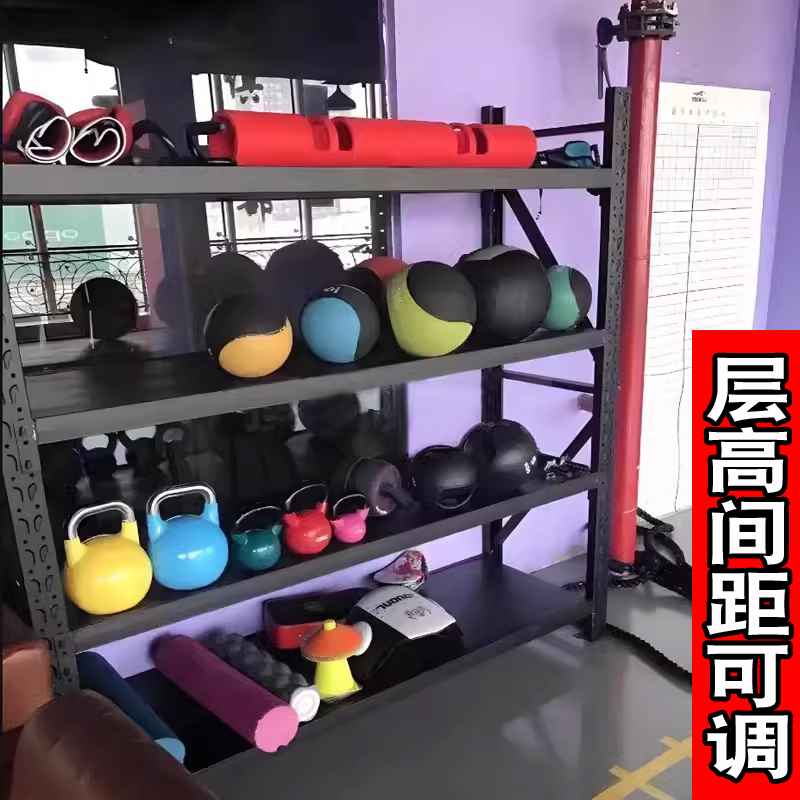 多功能健身神器来袭！收纳架+哑铃架+壶铃推车，健身小白也能轻松上手