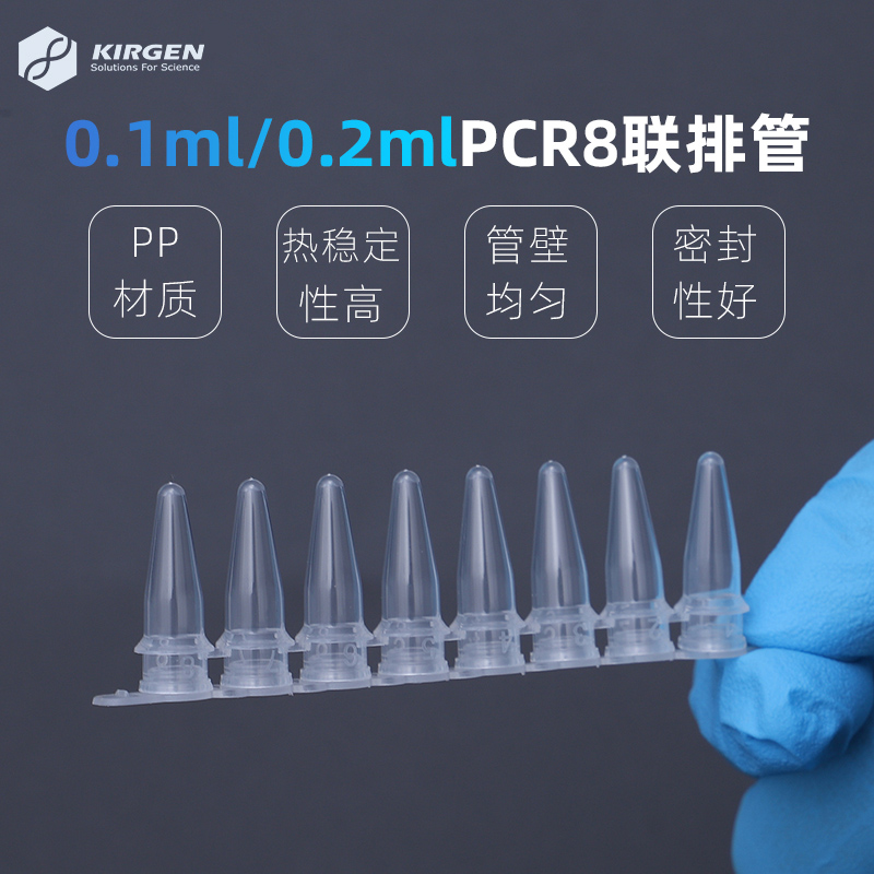 帝恩八连管PCR管：实验室必备神器，解锁高效实验新姿势！