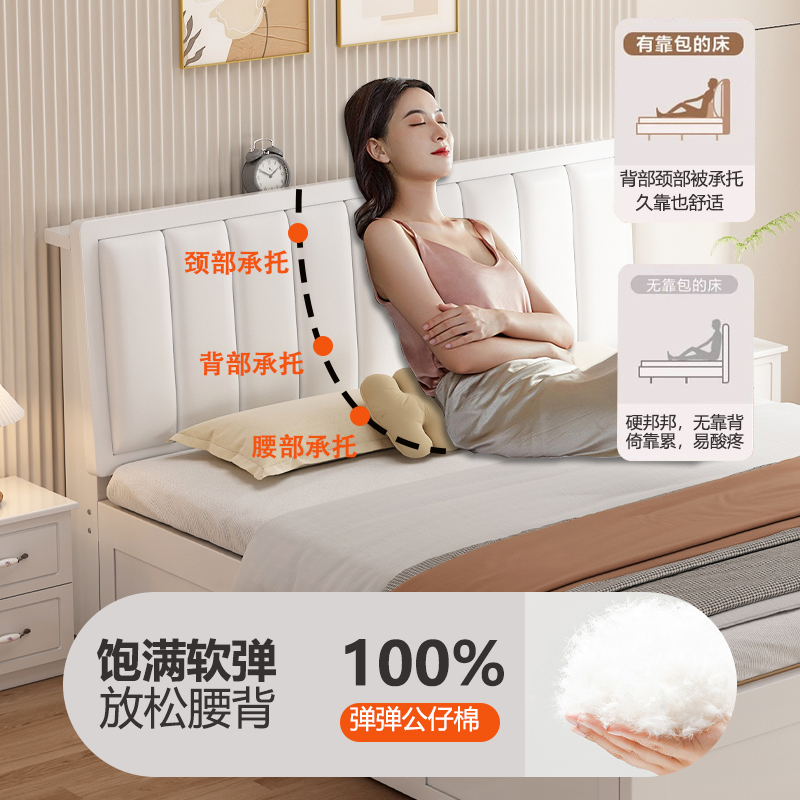 排骨架床架子+实木板=睡眠新革命？揭秘静音透气的秘密！