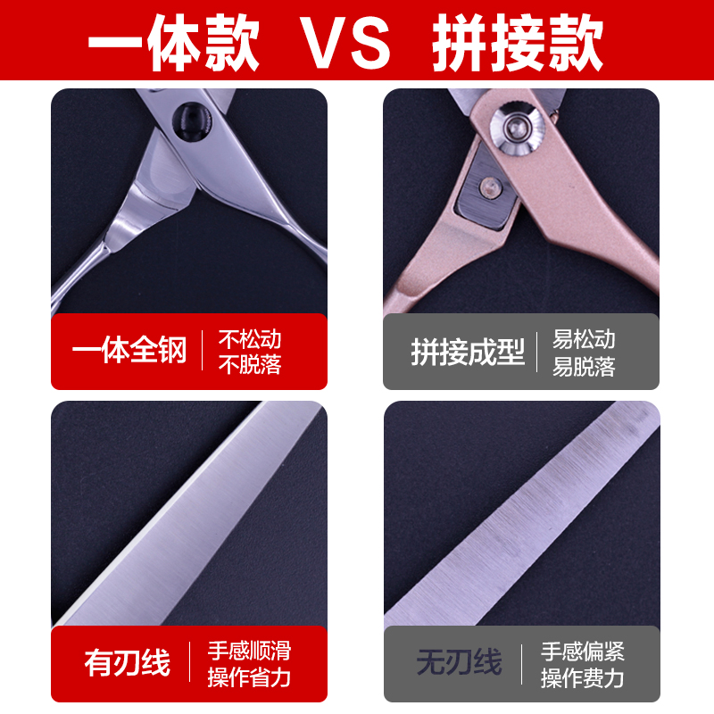 6寸理发剪刀套装：专业美发师的秘密武器，轻松剪出潮流发型！‍♂️!