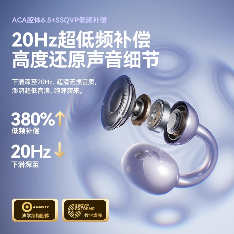 弱水时砂琉璃：解锁你的游戏新境界，超长续航+减噪，5.3真无线蓝牙耳机让你赢在起跑线！