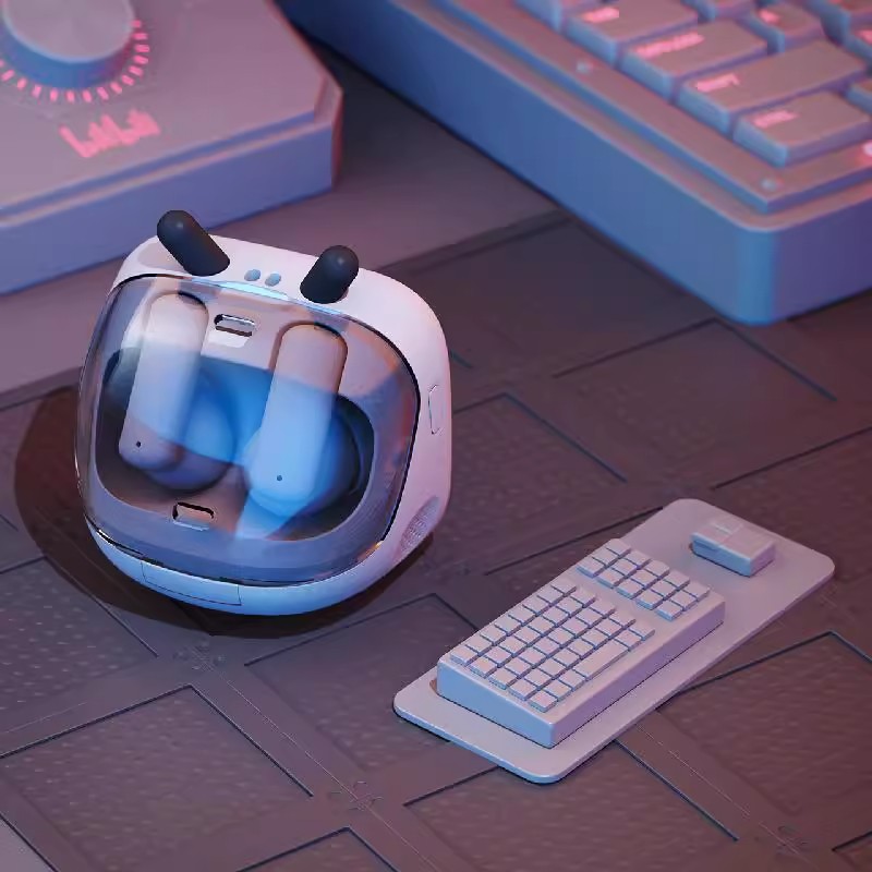 bilibili CUBEFACE小电视耳机，2024年必入的潮玩新宠！