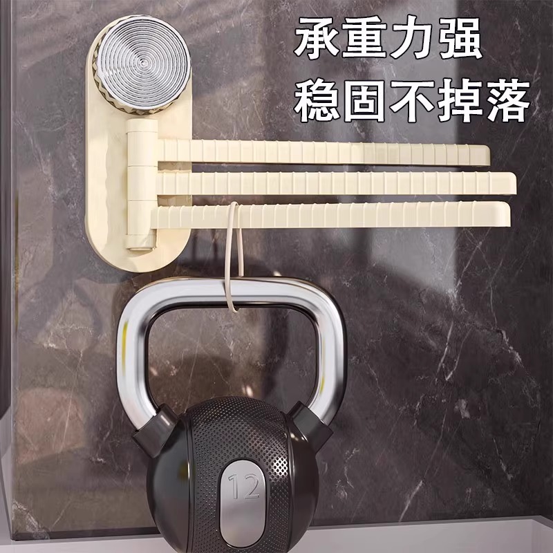 吸盘毛巾架：卫生间救星，告别打孔烦恼！