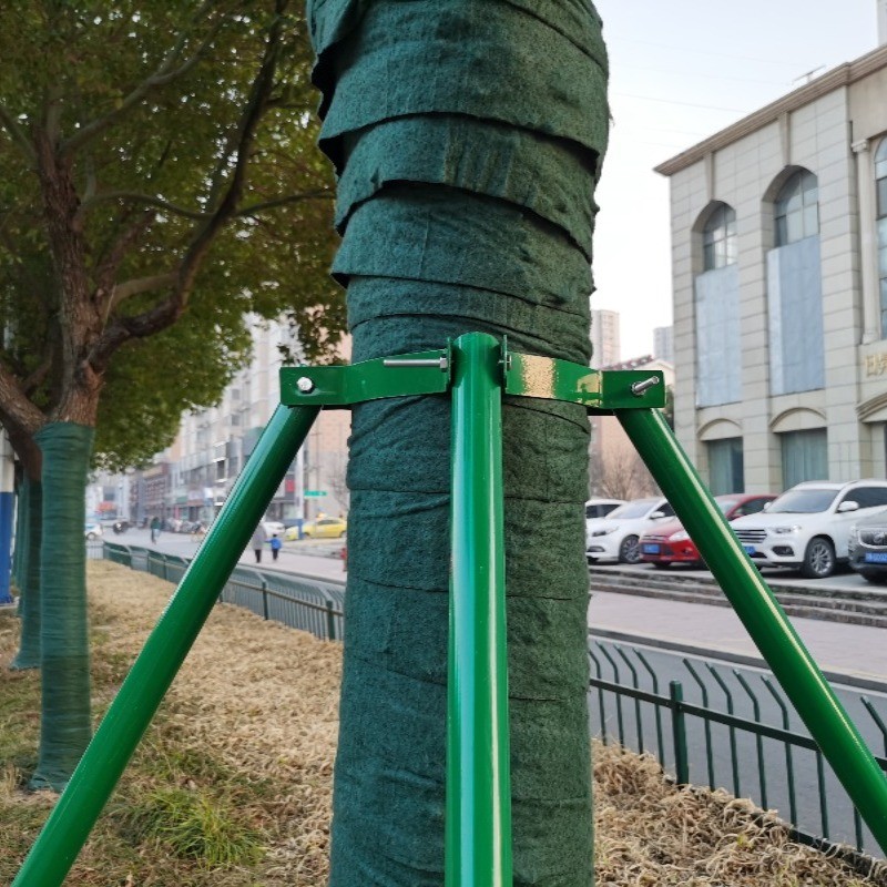 树木支撑架钢管固定器：绿色大树守护神，园林金属树支撑的秘密武器！