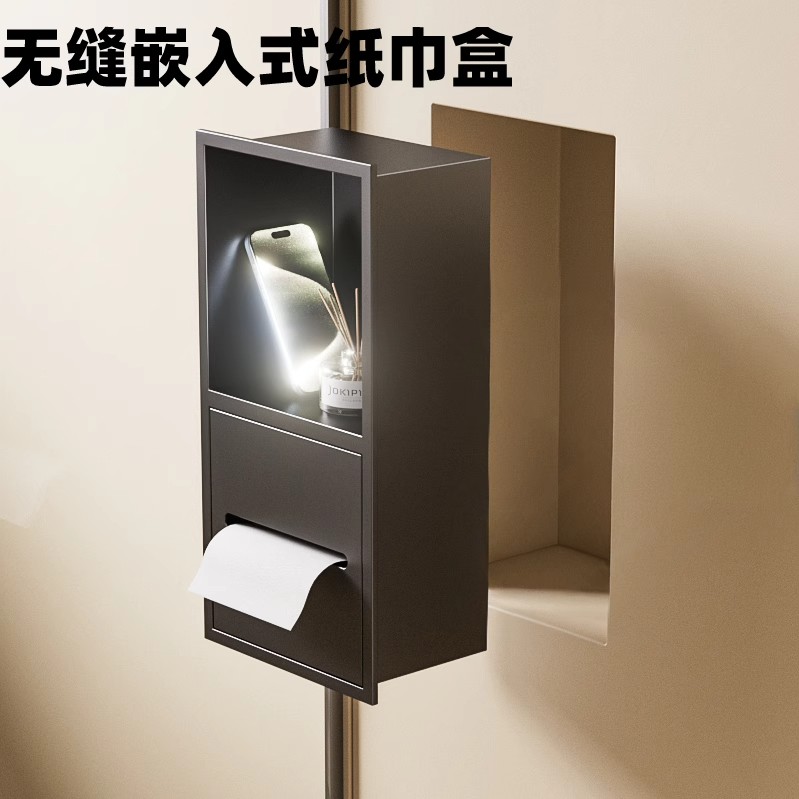 餐厅酒店必备神器！不锈钢纸巾架颜值高还实用，定制logo超有面！✨
