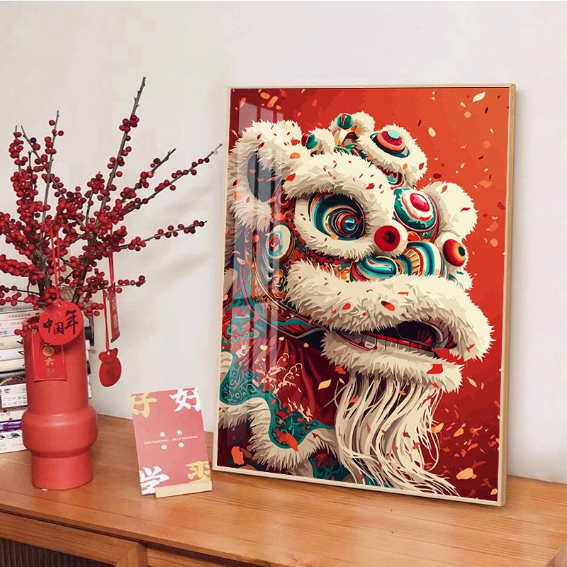 花街小巷十字绣：满绣艺术，点亮你的家居空间