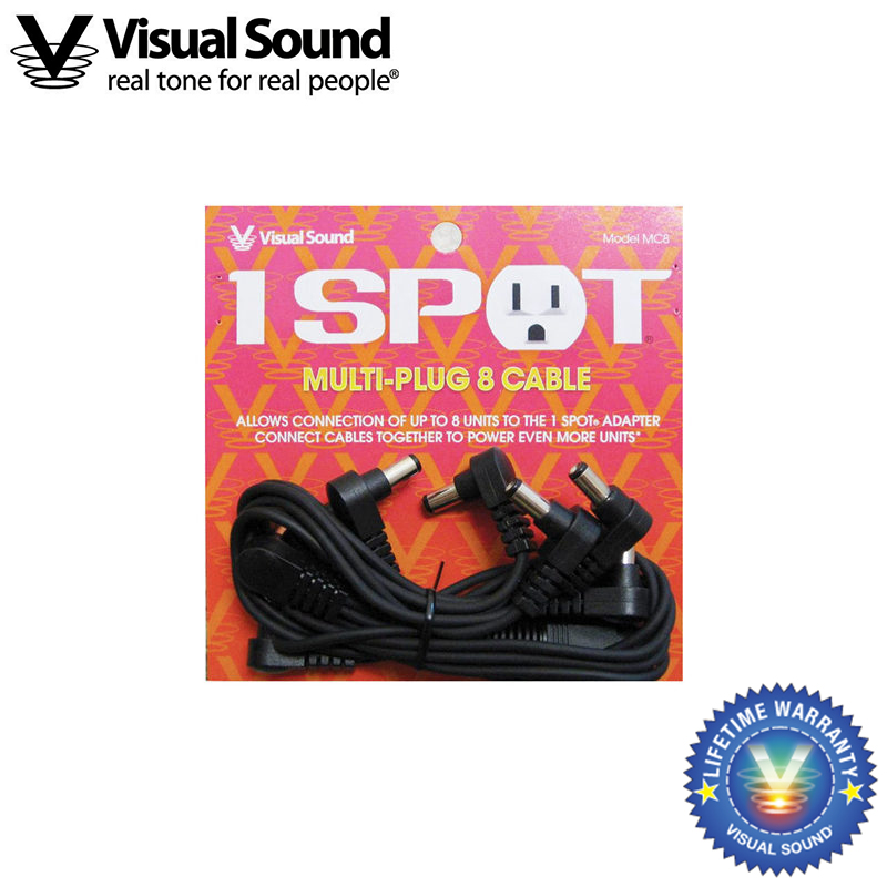 正品行货Visual Sound 1 SPOT 专业单块效果器电源，一拖八拓扑线，音乐人的福音？