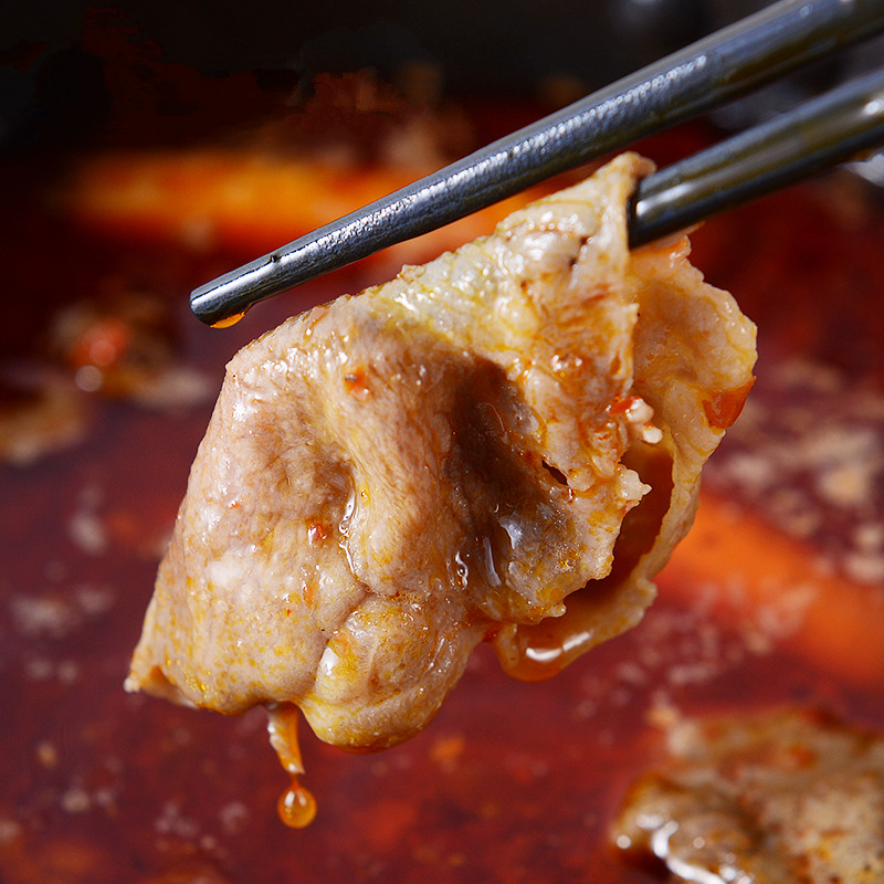 福成清真羔羊肉片：火锅必备，400克新鲜清真生羊肉，让你涮出新滋味！
