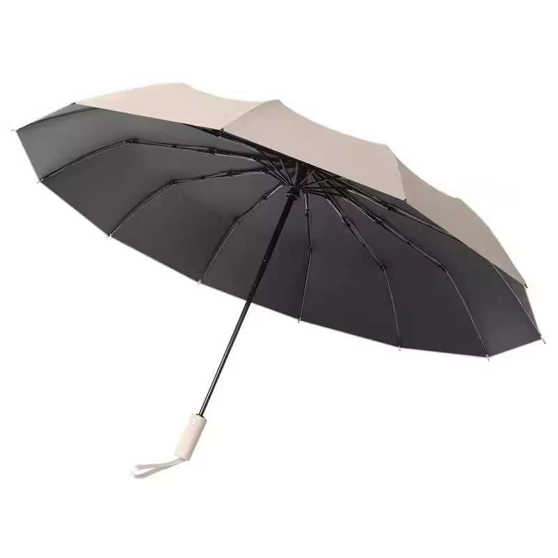 紫外线雨伞防晒加厚黑胶晴雨两用太阳伞：夏日必备神器，遮阳挡雨两不误！