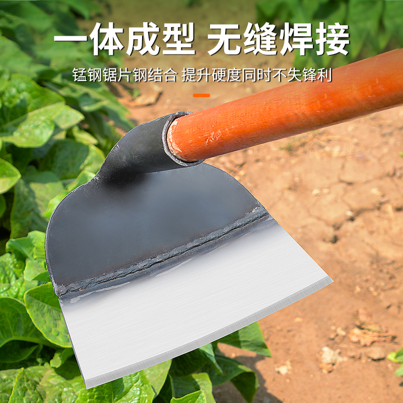 松土神器：小锄头铲子除草松土工具，开荒种菜必备神器！