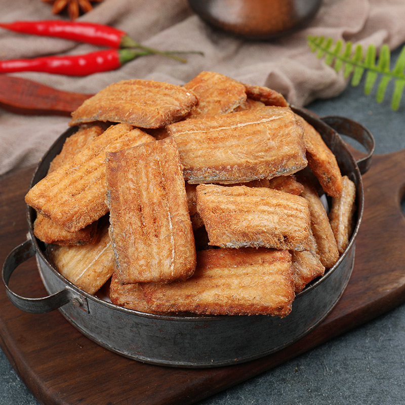 带鱼酥香酥小鱼干：解馋神器，网红零食里的海鲜美味！