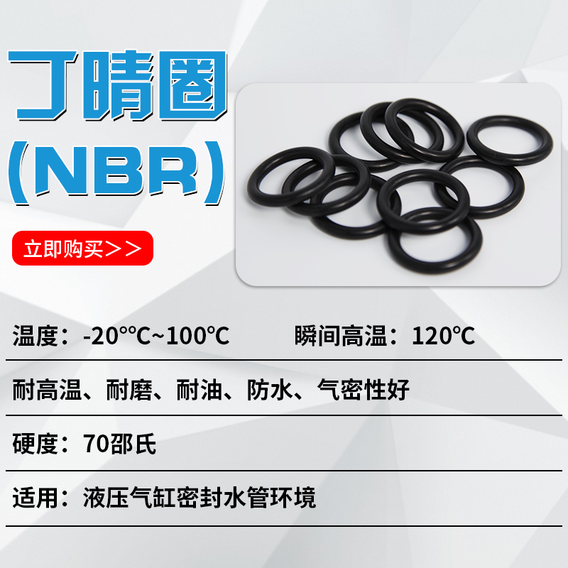 0型圈密封圈大揭秘：30-50mm外径耐油王者，解锁工业密封新境界！