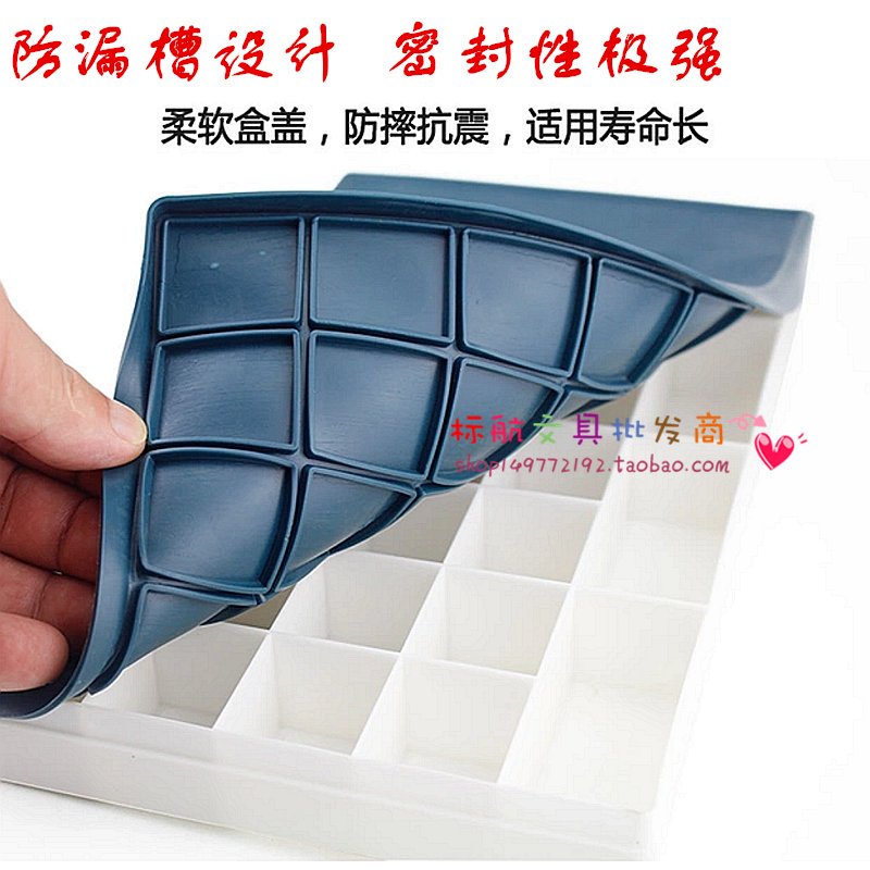 透明调色盒：48格/36格/32格/24格，艺术家必备神器✨