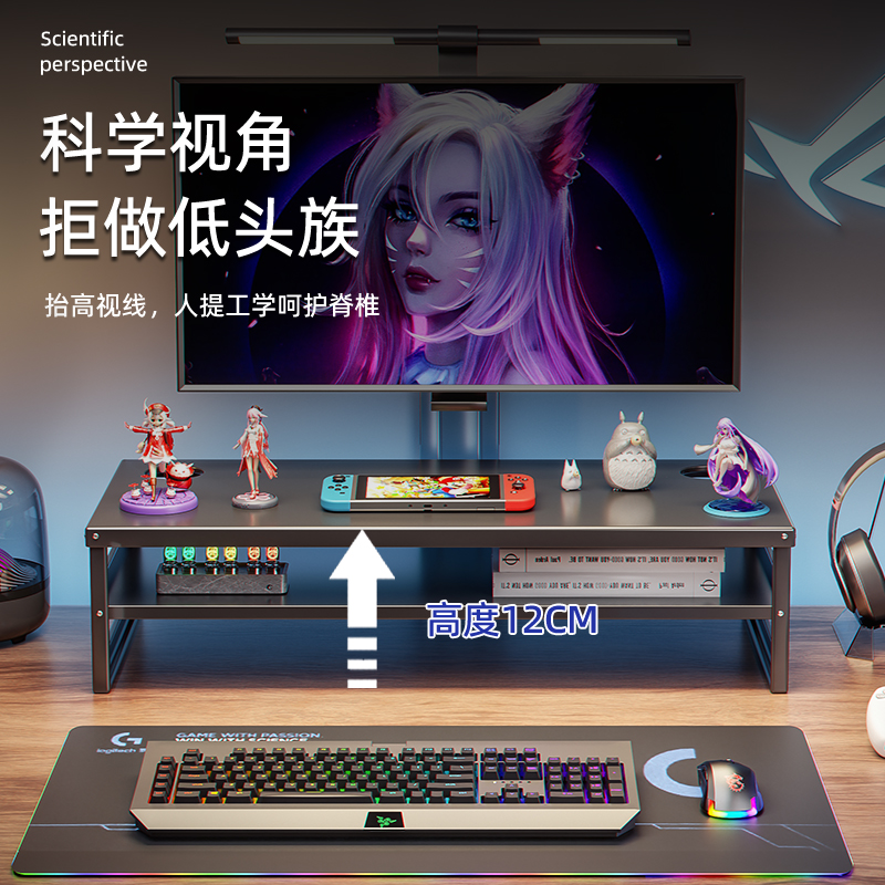 客厅风扇灯遥控器壁挂架收纳盒免打孔磁吸神器，拯救你的桌面杂乱！