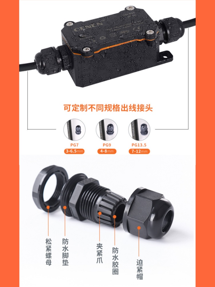 户外防水接线盒IP68密封：打造无忧户外用电环境的秘密武器！