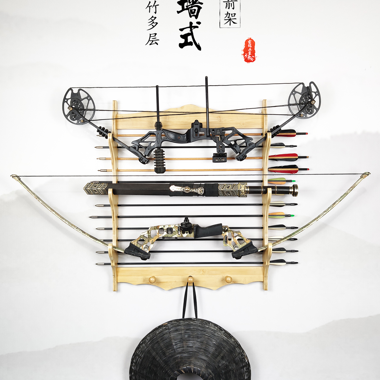 大号刀剑展示架：动漫游戏兵器收藏家的终极梦想！️✨