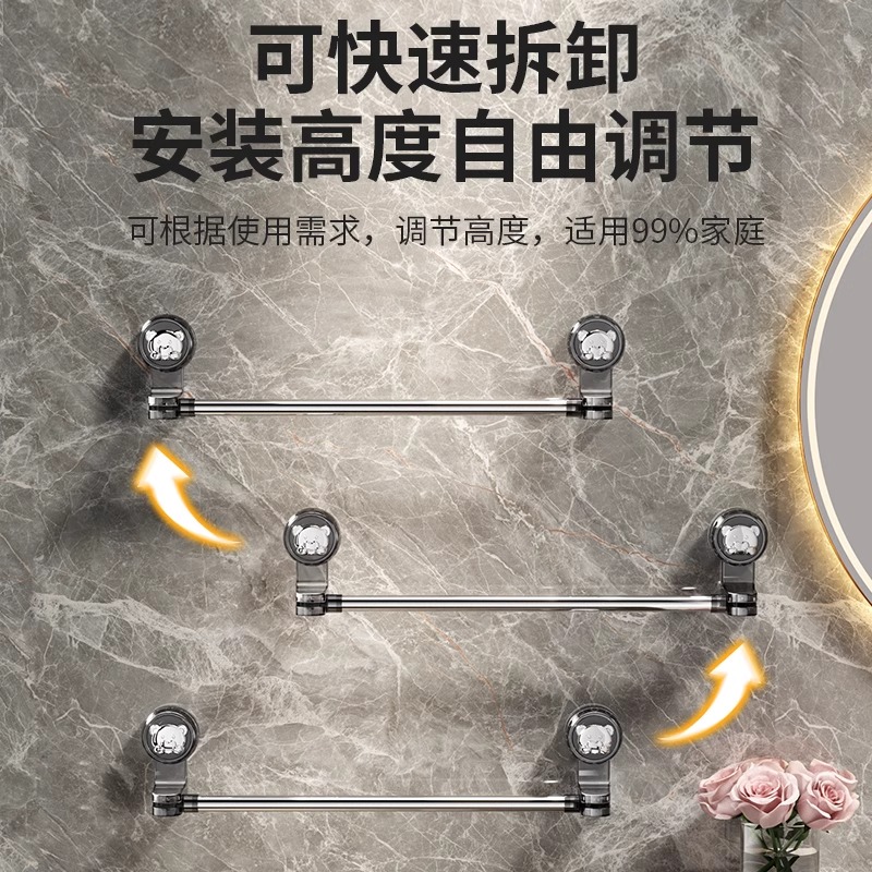 免打孔不锈钢伸缩杆：浴室神器，抖音爆款背后的家居革命！