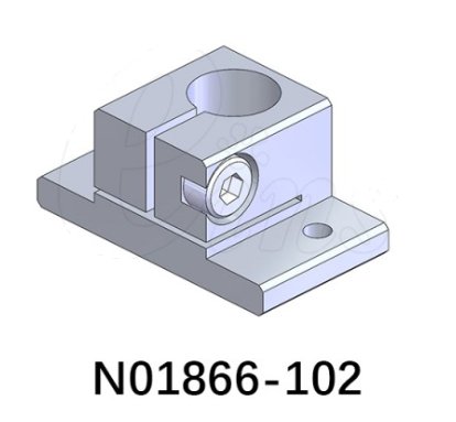 支架-L-&amp;Phi;12-MCD用N01866-201 131179 21.8g机械手配件机：解锁工业自动化新姿势！