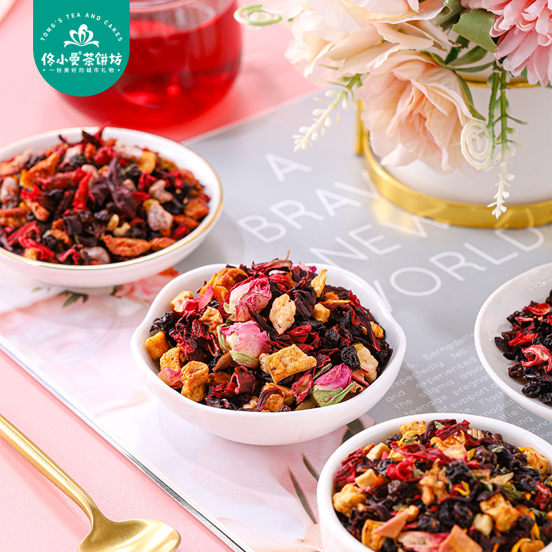 佟小曼欧式花果茶：网红水果茶组合，杭州厦门伴手礼，让你品味不一样的果香盛宴！