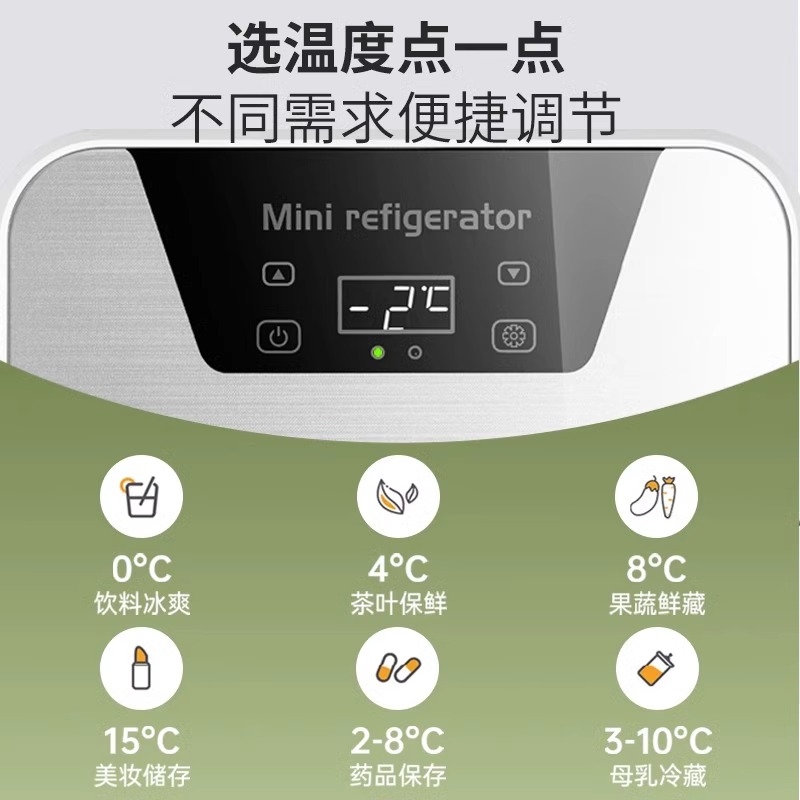 德国迷你小冰箱：厨房新宠，单人小冰柜，车载必备神器！❄️