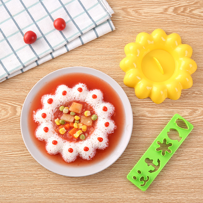 饭团模具日式家用宝宝卡通造型创意儿童米饭磨具神器，宝宝吃饭也能变魔法！✨